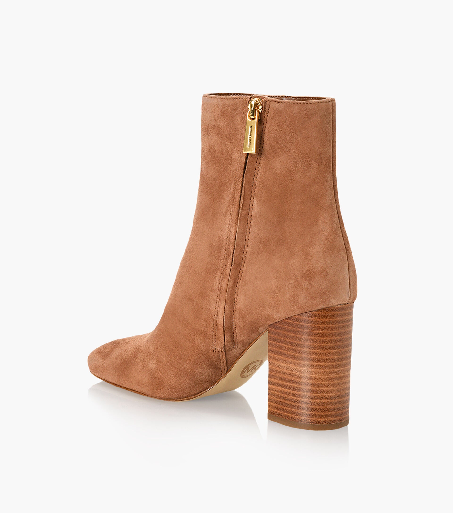 Perla Bootie - Luggage Suede