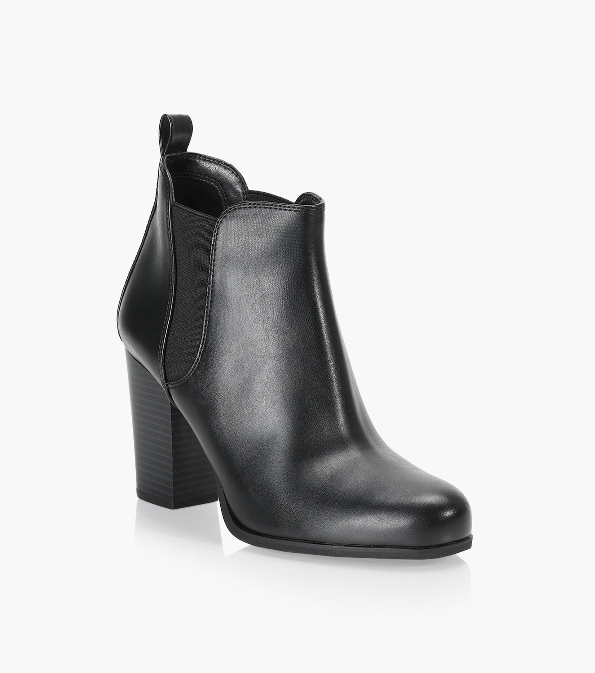Evaline Heeled Bootie - Black