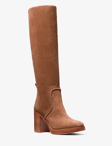 Hayden Suede Boot - Luggage