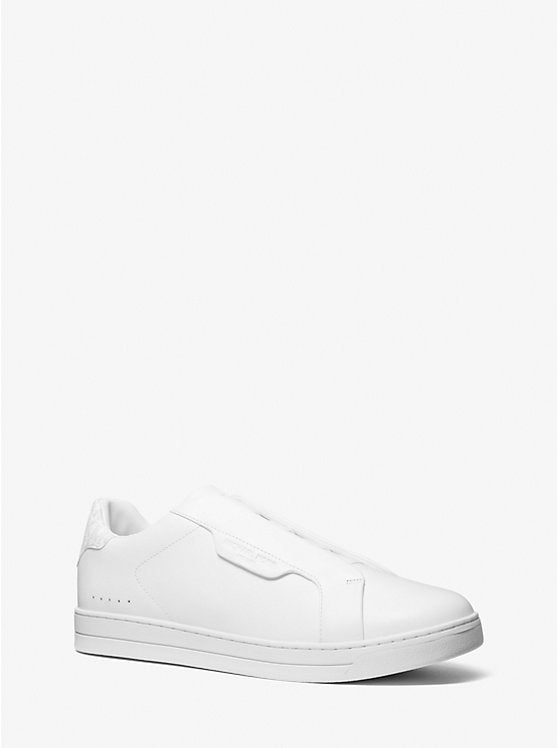 Keating Leather Slip-On Sneaker - White