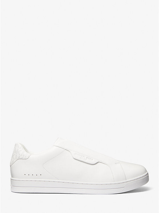 Keating Leather Slip-On Sneaker - White