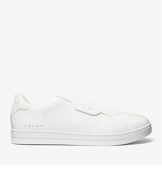 Keating Leather Slip-On Sneaker - White