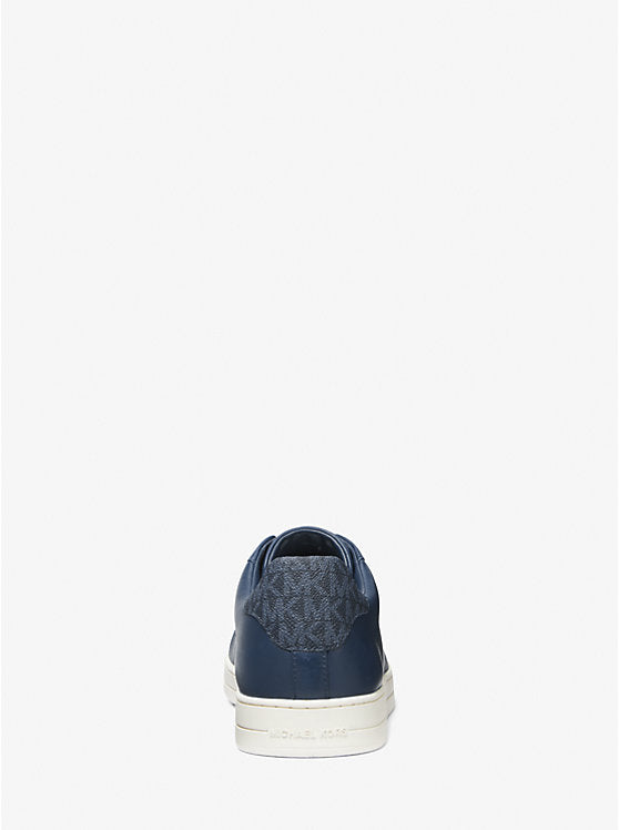 Keating Leather Slip-On Sneaker - Navy