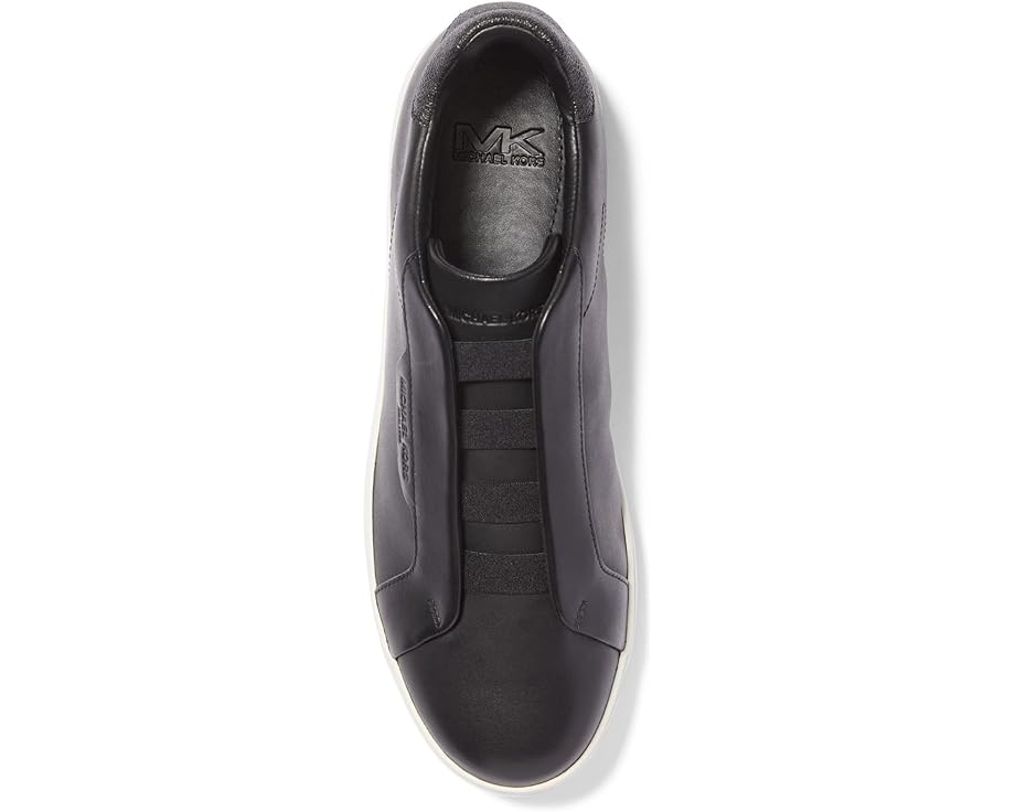 Keating Leather Slip-On Sneaker - Black