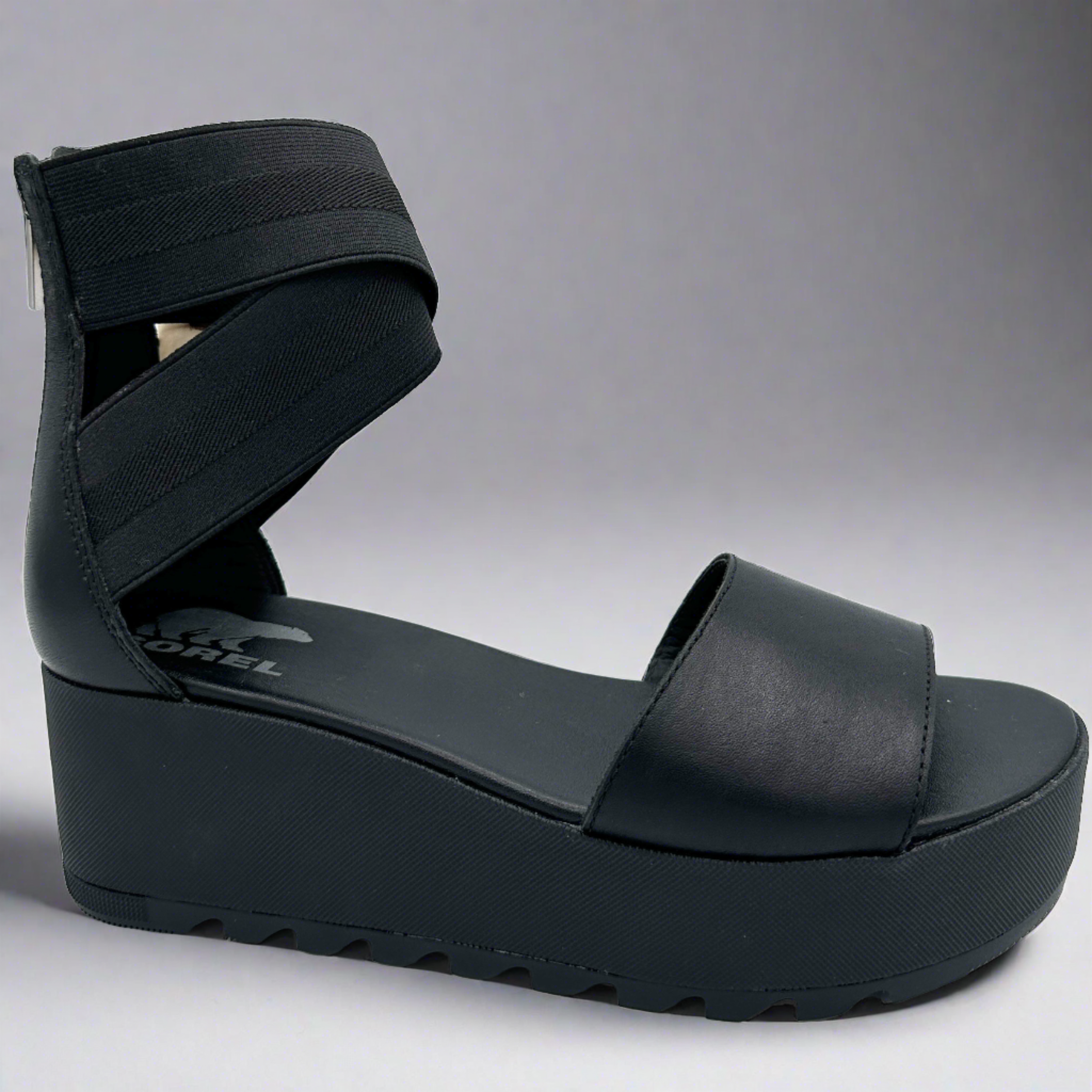 Cameron Flateform Ankle strap