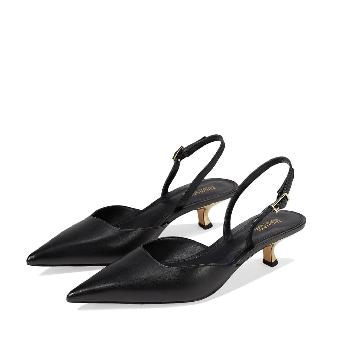 Kitten Sling Pump - Black