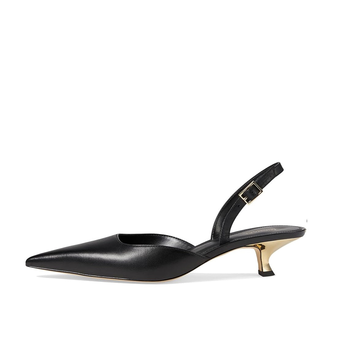 Kitten Sling Pump - Black