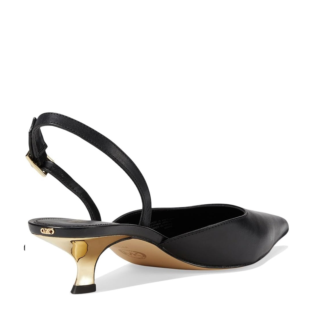 Kitten Sling Pump - Black