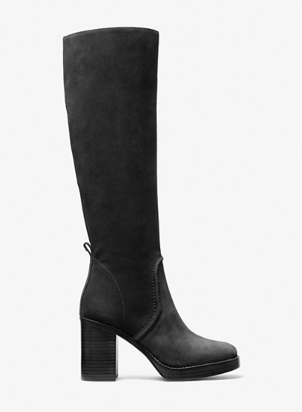 Hayden Suede Boot - Black