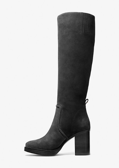 Hayden Suede Boot - Black