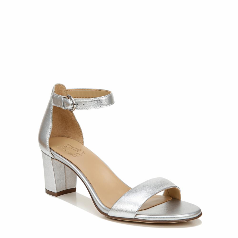 Vera Heel - Silver Metallic