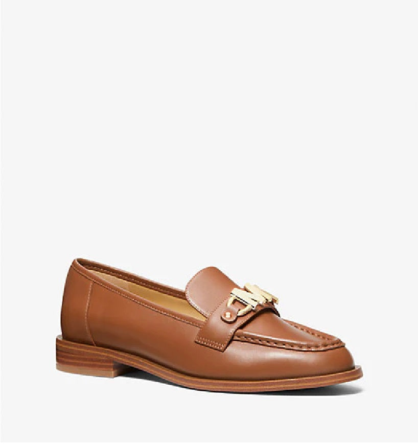 Tiegan Leather Loafer - Luggage