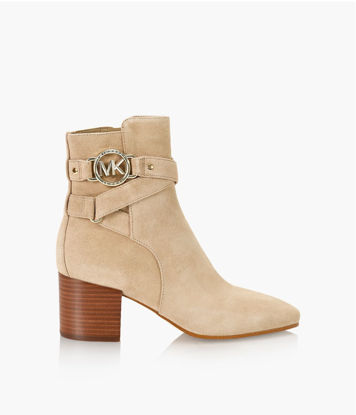 Rory Mid Bootie - Camel Suede