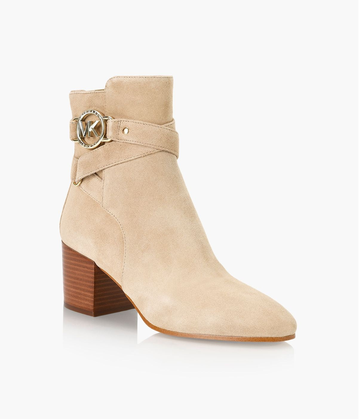 Rory Mid Bootie - Camel Suede
