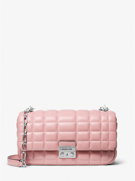 Tribeca Small Quilted Leather Shoulder Bag