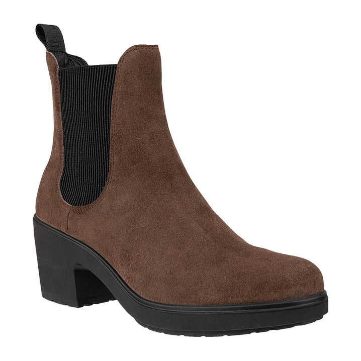 METROPOLE ZURICH TALL CHELSEA HIGH BOOT - COFFEE