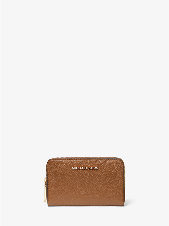 Michael KORS - Jet Set Small Pebbled Leather Wallet