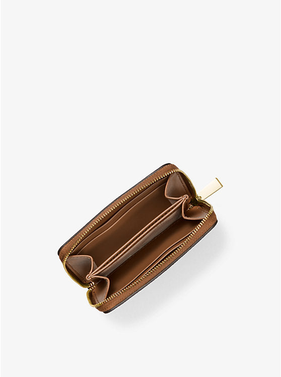 Michael KORS - Jet Set Small Pebbled Leather Wallet