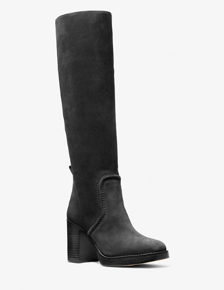 Hayden Suede Boot - Black