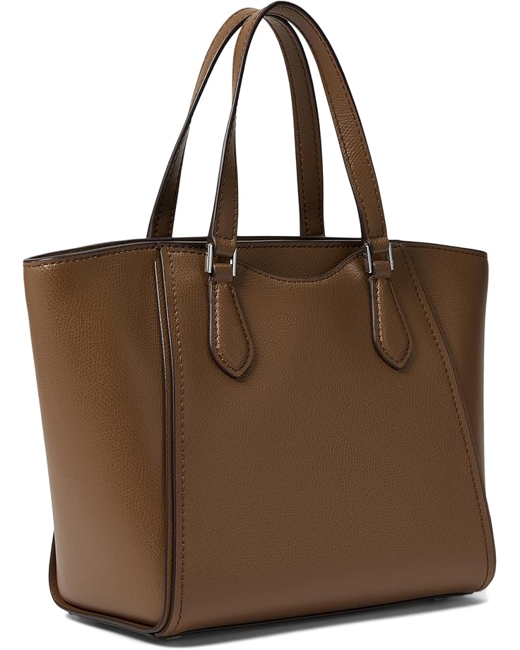 Taryn Small Leather Convertible Crossbody Bag - Driftwood