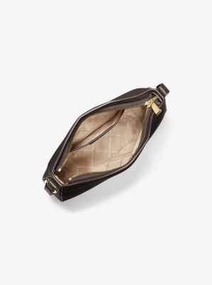 Kensington Large Pebbled Leather Crossbody Bag