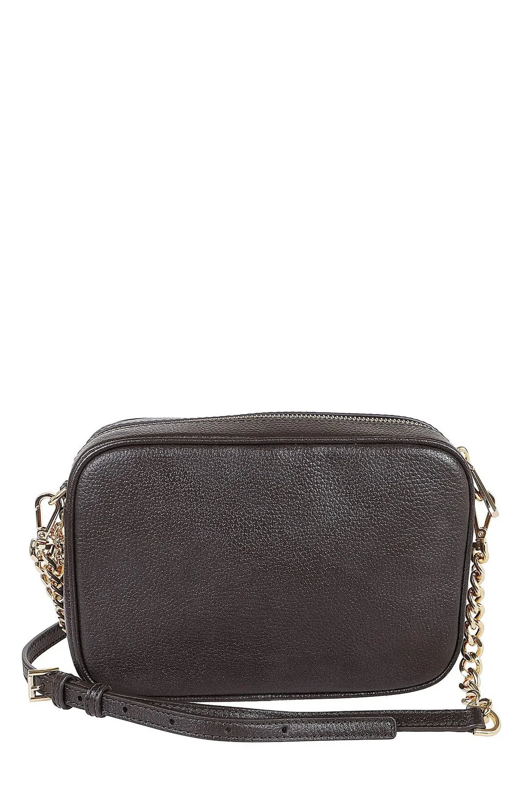 Jet Set Medium Pebbled Leather Crossbody Bag - Chocolate