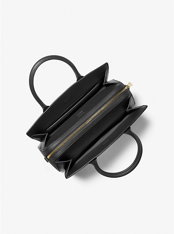 Laila Medium Leather Satchel