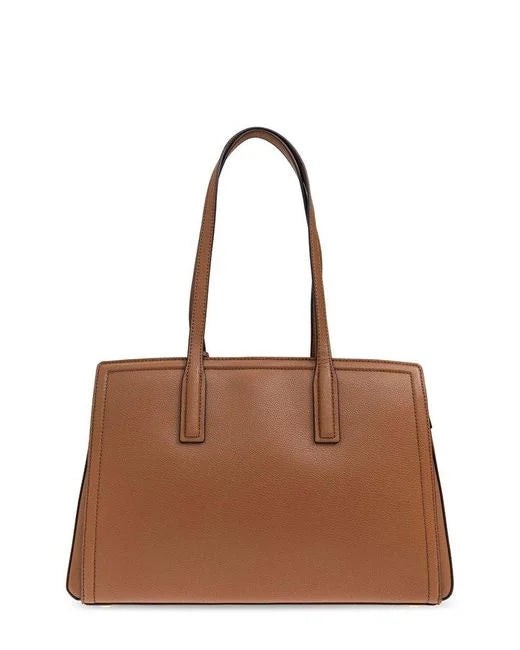 Laila Medium Leather Tote Bag