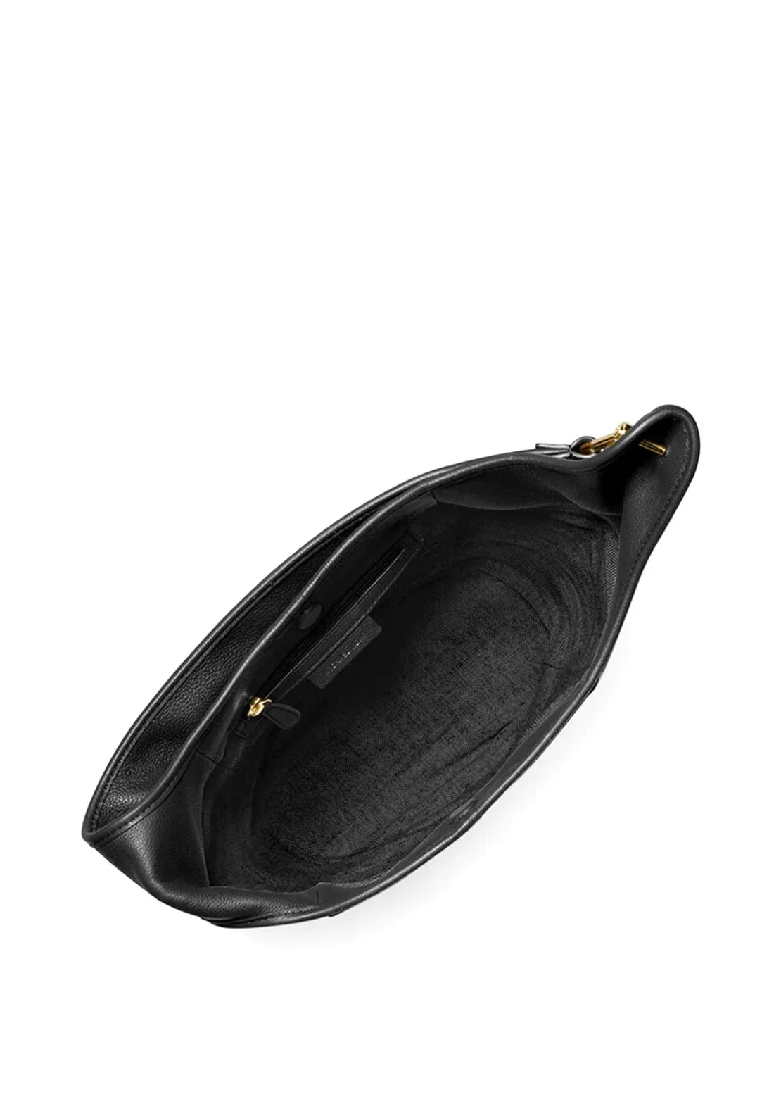 Sonny Leather Shoulder Bag - Black