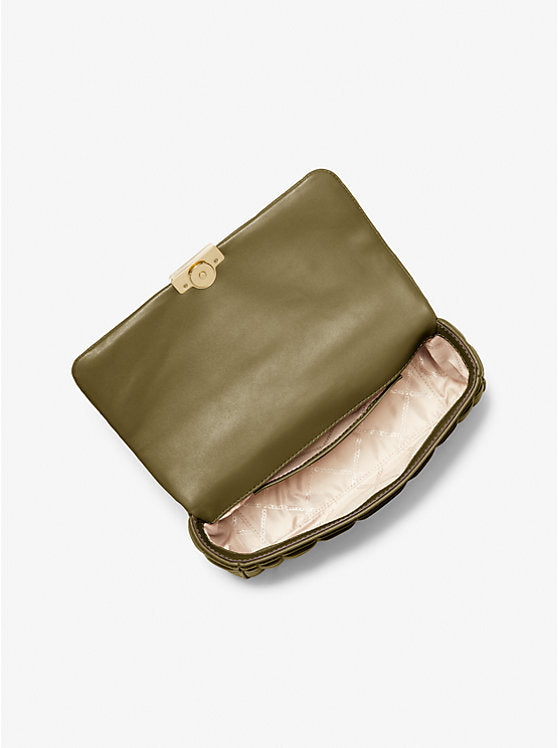 Tribeca Small Quilted Leather Shoulder Bag